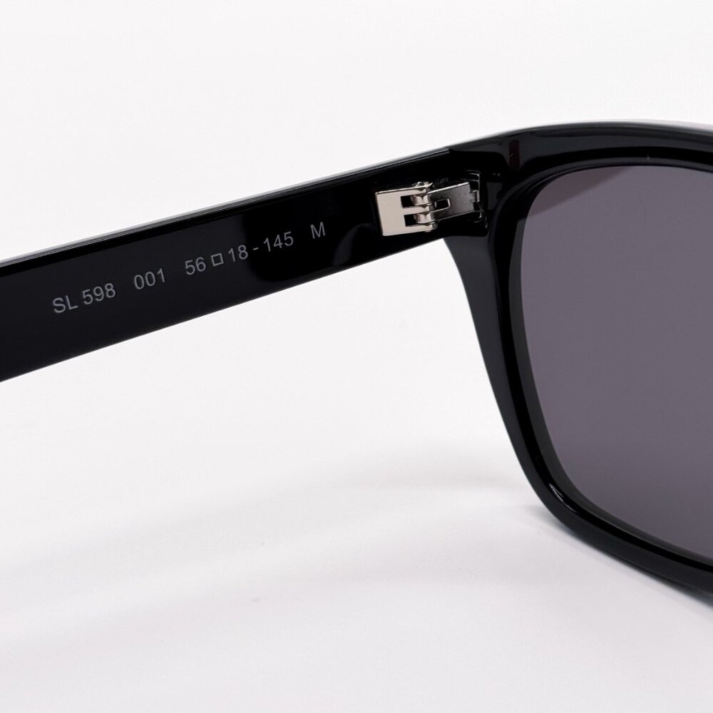 NEW SAINT LAURENT SL 598 001 UNISEX BLACK SUNGLASSES SAINT LAURENT SL598 001 - Picture 9 of 11